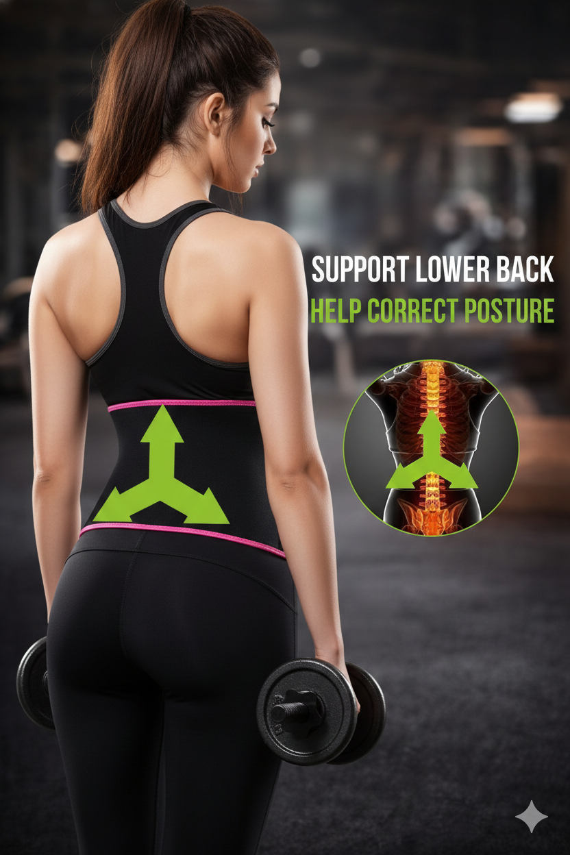 Adjustable Waist Trimmer Belt