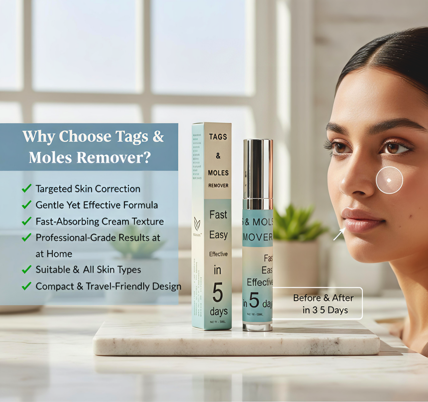 Tags &amp; Moles Remover