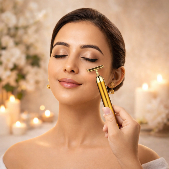 24K Gold Face Massage Roller
